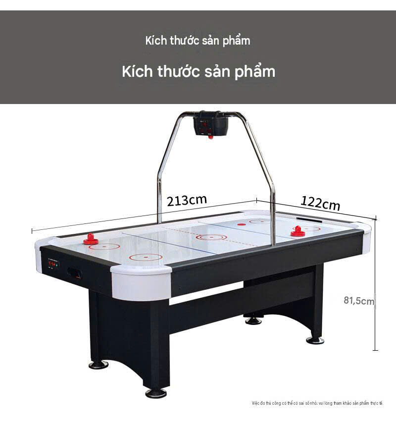 Bàn Air Hockey 7FT và nhu cầu không gian