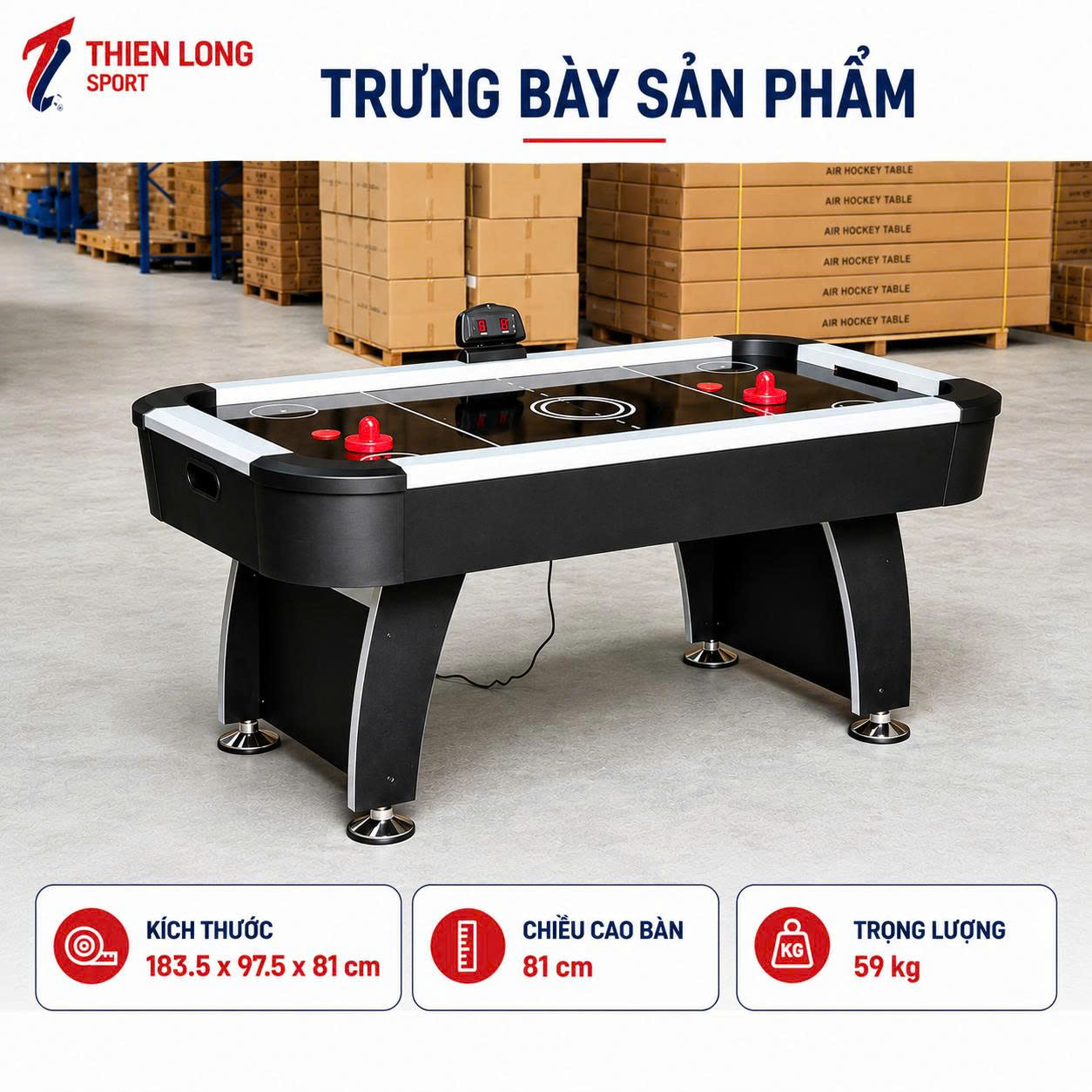 Phụ kiện bàn Air Hockey và bàn khúc côn cầu